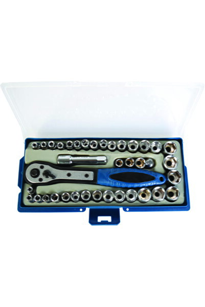 BASIC&CO Tubular Top Bottom Set 39pcs 1/4 4-15mm BS"