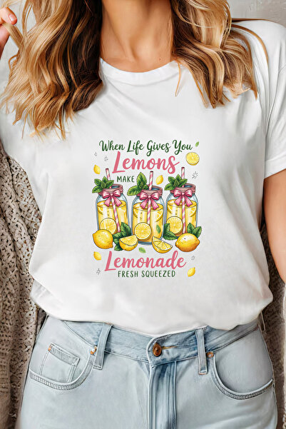 Sarah's Boutique Women's T-shirt – 100% cotton – Fresh Lemonade