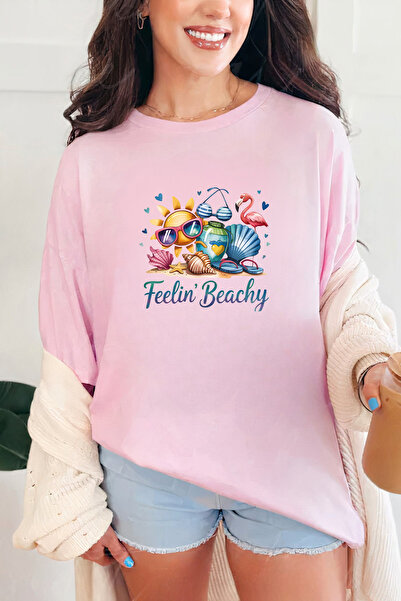 Sarah's Boutique Women's T-shirt – 100% cotton – Feelin Beachy