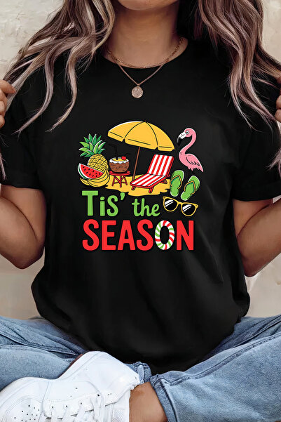 Sarah's Boutique Women's T-shirt – 100% cotton – Tis Season