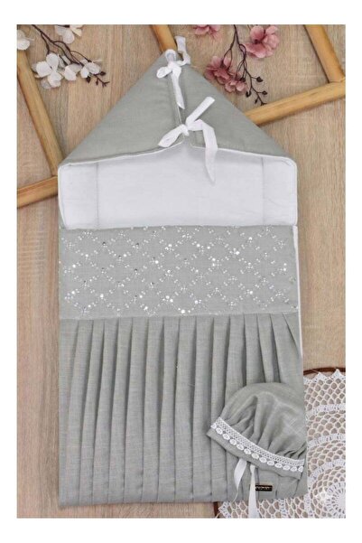 Fun Moment Luxurious Baby Swaddle Featuring a Unique Lace Design and Hood