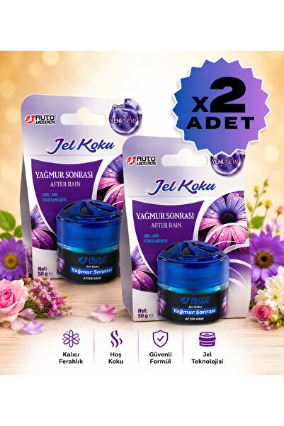 Er Auto Auto Deepen Yağmur Sonrası Jel Araç Kokusu 50 gr – After Rain Kalıcı ...