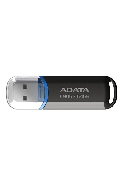 Adata Εξωτερική Μνήμη USB-A C906, 64Gb AC906-64G-RBK