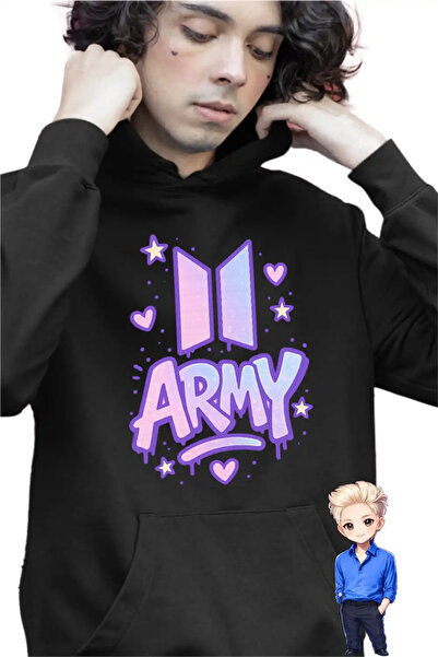 OEM Kids Boys BTS Army K-Pop Sweatshirt