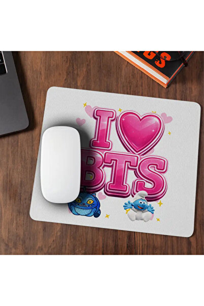 OEM Mousepad I Love BTS Bangtan K-Pop