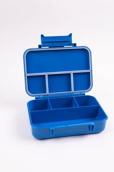 Generic Bento Lunch Box CCB002BLUE1008 with 6 Adjustable Storage Compartments...