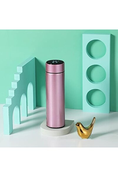 ISHWAZ Smart vacuum insulated water bottle for camping made of stainless stee...