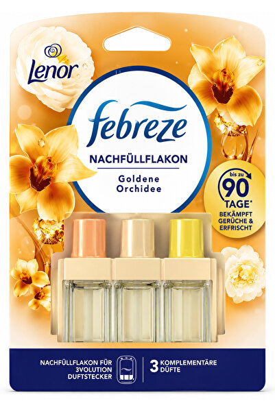 Febreze 3Volution Goldene Orchidee (Altın Orkide) Kokulu Fiş Dolum Şişesi 20 ...
