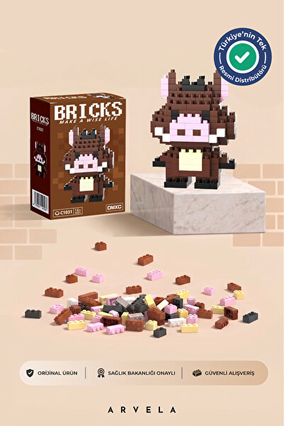 Bricks make a wise life Aslan Kral Pumbaa Karakteri - Eğitici Oyuncak Yapboz ...