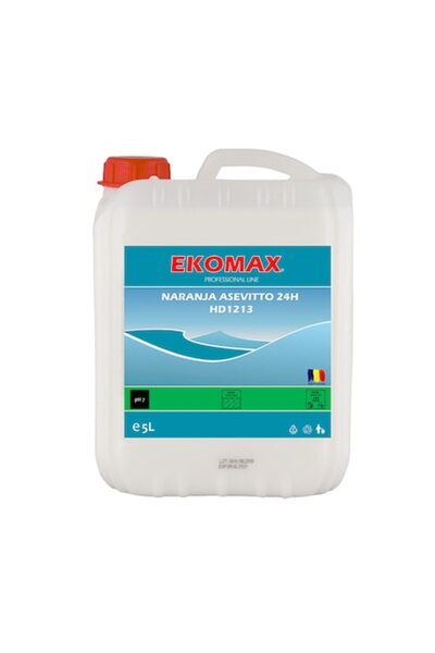 EKOMAX Naranja Asevitto 24H Floor Detergent, 5 liter canister