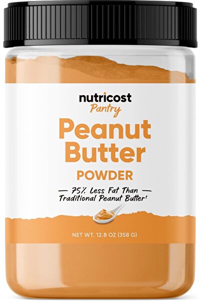 Nutricost Peanut Butter Powder - No Sugar Added (12.6 oz) Non-GMO, No Sugar A...