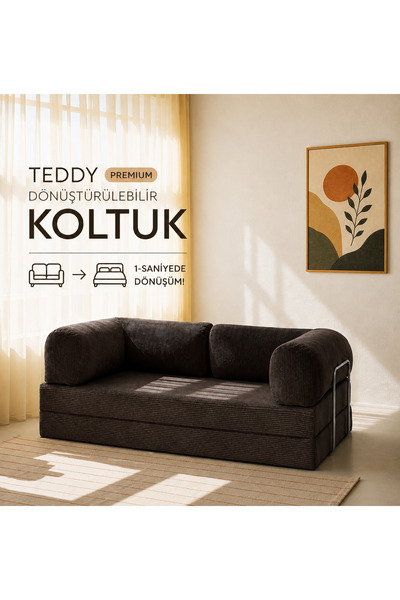 ROZALİNA CONCEPT 100x200 Legom Aktivite Kanepe - Fitilli Kadife Yıkanır Silin...