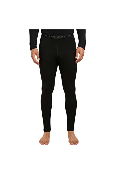 Icebreaker Pantaloni strat de bază din lână merino pentru bărbați 260 Tech Th...