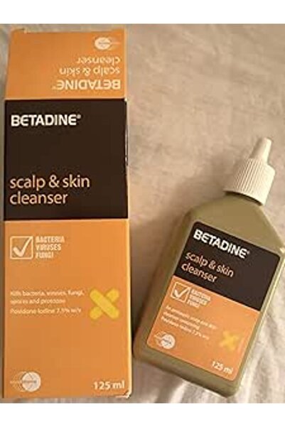 BETADINE SCALP&SKIN CLEANSER 125ML