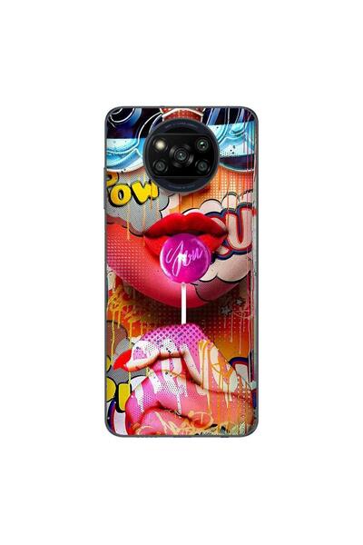 OEM Husa compatibila cu Xiaomi Poco X3 Pro Silicon Gel Tpu Model Pop Art Lolipop