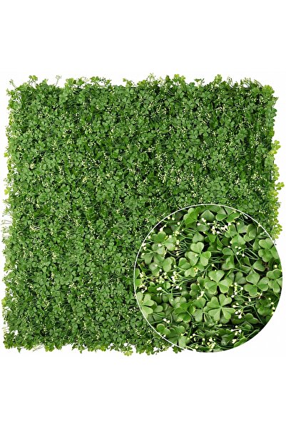 Roberto Rossi Gradina verticala din trifoi inflorit artificial 1mp (100x100cm...
