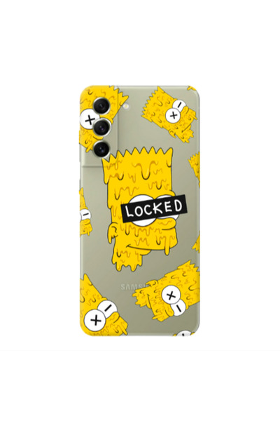 Other Samsung S21 PLUS Bart Simpson Transparent Silicone TPU Θήκη