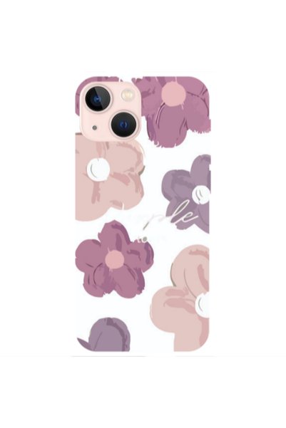 Other Apple iPhone 13 Flowers 2 Transparent Silicone TPU Θήκη