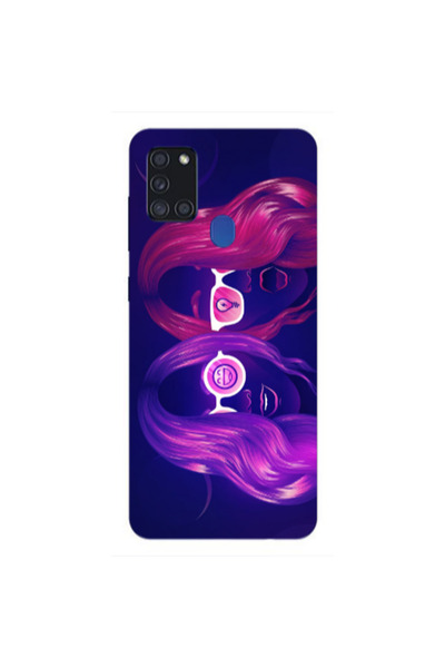 Other Samsung A21S Dual style Transparent Silicone TPU Θήκη