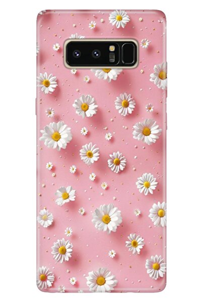 Cekuonline Samsung Galaxy Note 8 Kılıf Süslü Duvar Temalı Desenli Darbe Emici...