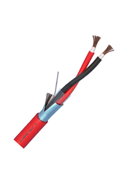 ELAN Fire cable E120 - 1x2x1.0mm, 100m - ELN120-1x2x1.0