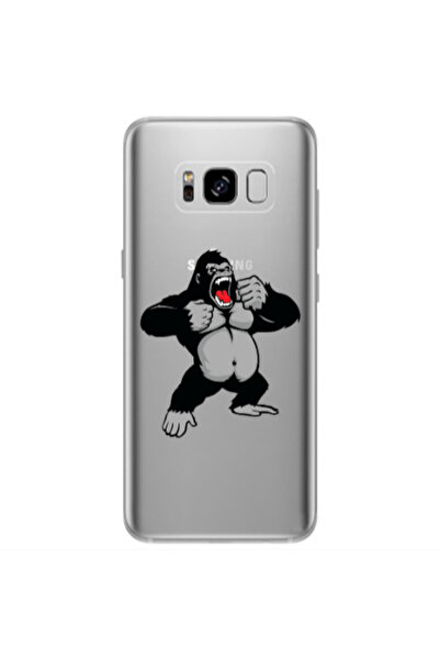 Other Samsung S8 Angry Gorilla2 Transparent Silicone TPU Θήκη
