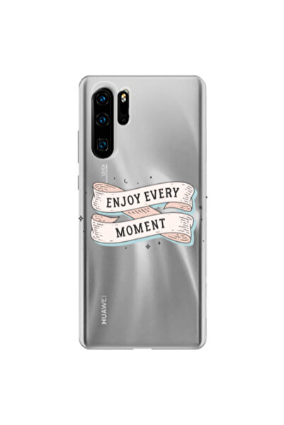 Other Huawei P30 Pro Enjoy Every Moment 2 Transparent Silicone TPU Θήκη