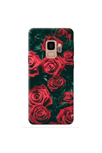 Other Samsung S9 Red Roses Transparent Silicone TPU Θήκη