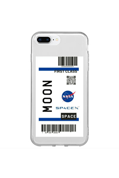 Other Apple iPhone 7 Plus Moon spacex Transparent Silicone TPU Θήκη