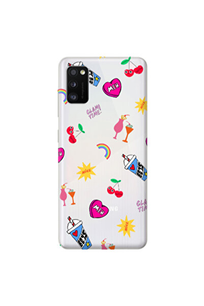 Other Samsung A41 glam time Transparent Silicone TPU Θήκη