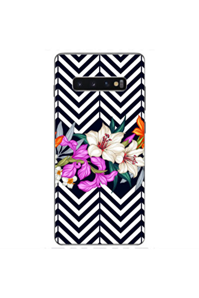 Other Samsung S10 Plus Flower arrow Transparent Silicone TPU Θήκη
