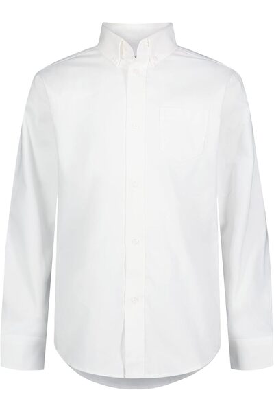 Izod Young Men's Long Sleeve Button-Down Oxford Shirt
