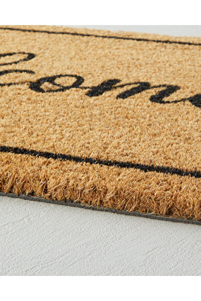 English Home Cozy Welcome Kapı Önü Paspası 35x60 cm Natural