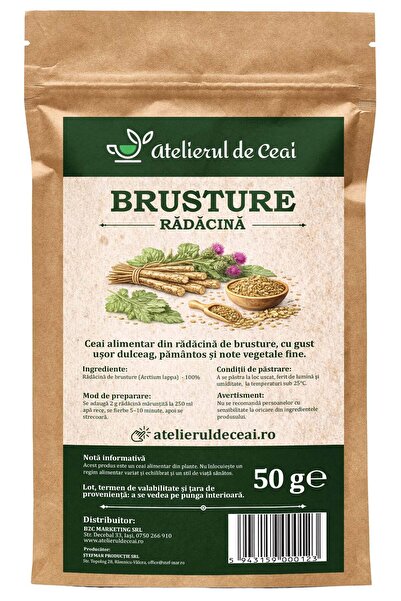 atelierul de ceai Ceai de rădăcină de brusture