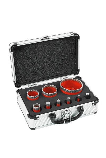 VERKE Set de burghie diamantate, Verke, V05504, 9 bucăți, 6-68 mm