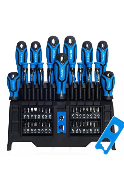 Tagred Professional 50-piece set, screwdrivers, bits and magnetizer, TA1095, ...