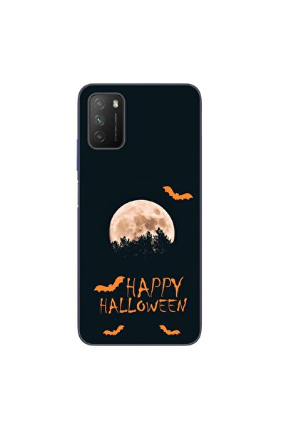 OEM Case compatible with Xiaomi Poco M3 Silicone Gel Tpu Pattern Happy Hallow...