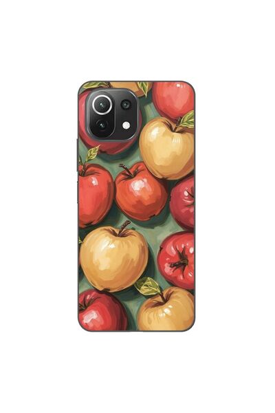 OEM Калъф, съвместим с Xiaomi Mi 11 Lite, Mi 11 Lite 5G, Силиконов TPU с нари...
