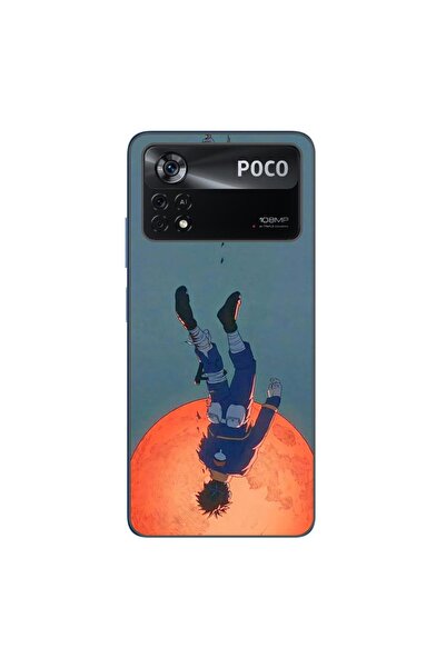 OEM Калъф, съвместим с Xiaomi Poco X4 Pro, силиконов гел TPU, с десен Обито У...