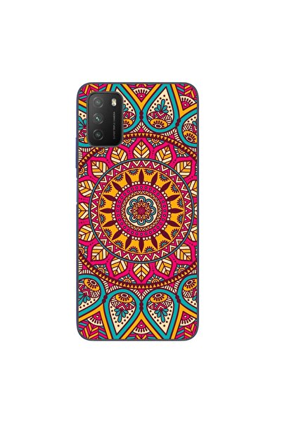 OEM Case compatible with Xiaomi Poco M3 Silicone Gel Tpu Pattern Vibrant Mandala