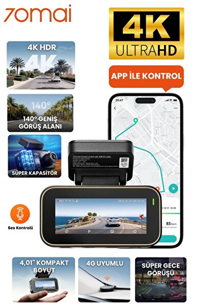 70MAİ Dash Cam A810 Lite Ön Kamera