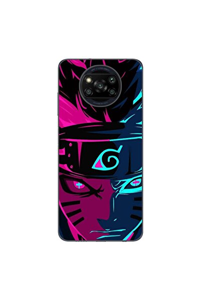 OEM Husa compatibila cu Xiaomi Poco X3 Pro Silicon Gel Tpu Model Naruto Purpl...