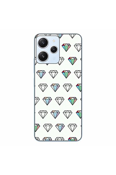 OEM Case compatible with Xiaomi Redmi 12 4G Silicone Gel Tpu Model Diamonds P...