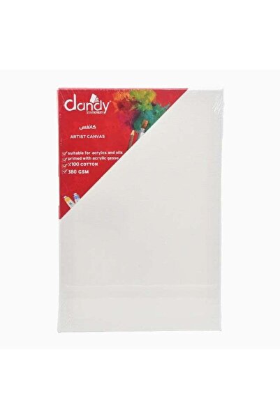 AZOZ MERCHLY White canvas painting 20*30 cm
