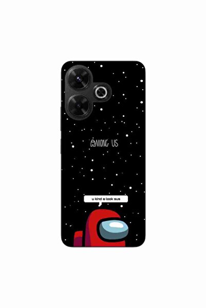 OEM Case compatible with Xiaomi Redmi 13 4G Silicon Gel Tpu Model Among Us