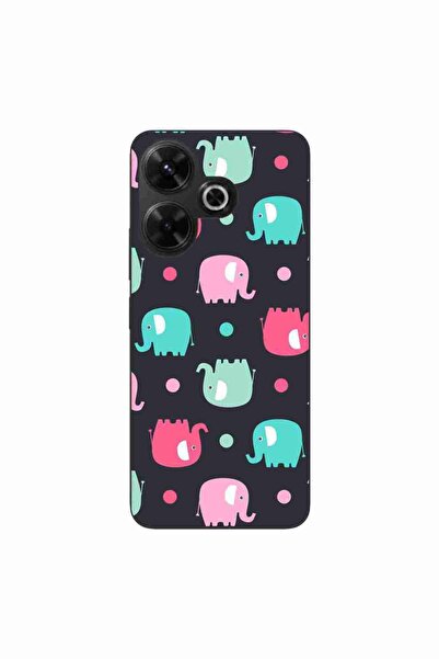 OEM Case compatible with Xiaomi Redmi 13 4G Silicone Gel Tpu Elephant Pattern...