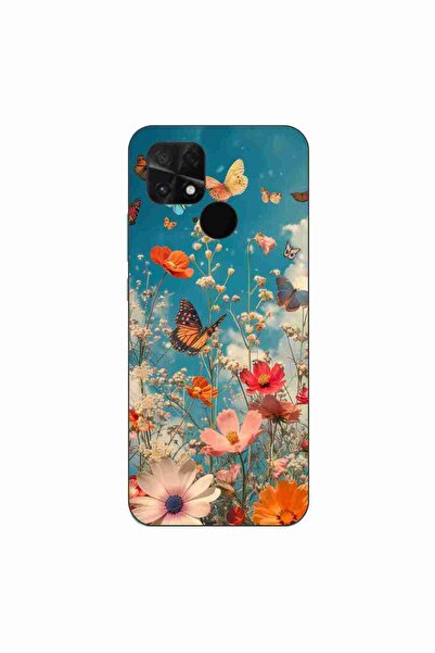 OEM Case compatible with Xiaomi Poco C40 Silicone Gel Tpu Pattern Flowers and...