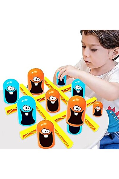 Arabest Gobble Board Game,3D Tic Tac Toe Strategy Puzzle,Parent-Child Interac...