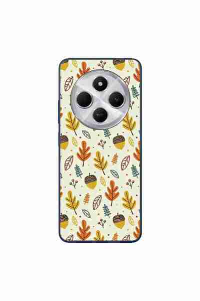 OEM Case compatible with Xiaomi Redmi 14C Silicon Gel Tpu Model Autumn Pattern