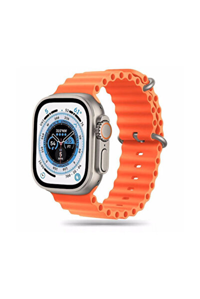 Homies Iconband Pro Ocean Λουράκι Σιλικόνης Πορτοκαλί για Apple Watch 44 45 4...